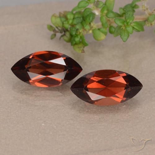 2.80ctw Natürlicher dunkelrot Pyrop-Granat, Marquise, VVS-VS