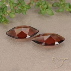2.12 ct natürliche dunkelrot Pyrop-Granat-Edelsteine, Marquise, VVS-VS