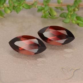 2.78 ct natürliche tiefrot Pyrop-Granat-Edelsteine, Marquise, VVS-VS