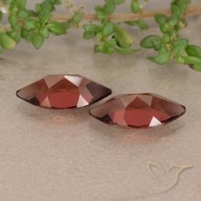 2.48 ct natürliche dunkelrot Pyrop-Granat-Edelsteine, Marquise, VVS-VS