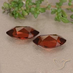 2.94 ct natürliche tiefrot Pyrop-Granat-Edelsteine, Marquise, VVS-VS
