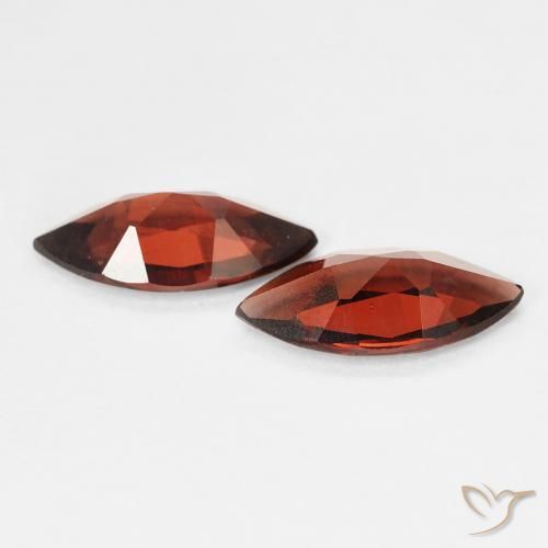 2.00 ct natürliche Tiefes Scharlachrot Pyrop-Granat-Edelsteine, Marquise, VVS-VS