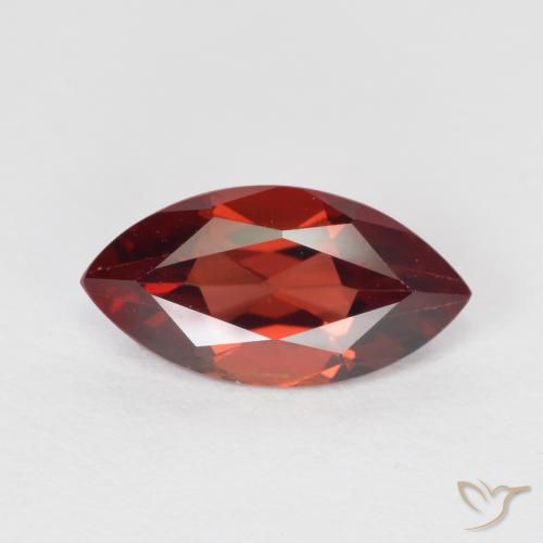 1.32ct Natürlicher dunkelrot Pyrop-Granat, Marquise, VVS-VS