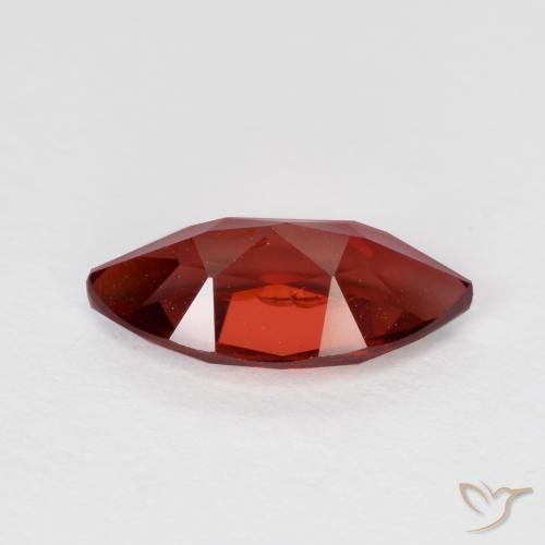 9,17 ctw natürlicher dunkelrot Pyrop-Granat, Marquise, VVS-VS