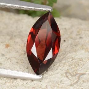 9,17 ctw natürlicher tiefrot Pyrop-Granat, Marquise, VVS-VS