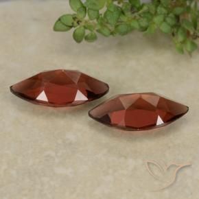 2.41 ct natürliche tiefrot Pyrop-Granat-Edelsteine, Marquise, VVS-VS