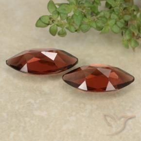2.30 ct natürliche tiefrot Pyrop-Granat-Edelsteine, Marquise, VVS-VS