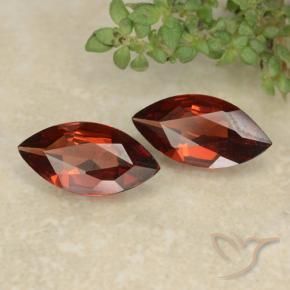 1.71 ct natürliche tiefrot Pyrop-Granat-Edelsteine, Marquise, VVS-VS