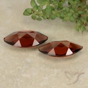 2.34 ct natürliche Tiefes Scharlachrot Pyrop-Granat-Edelsteine, Marquise, VVS-VS