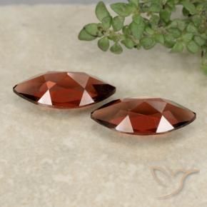 2.25 ct natürliche Tiefes Scharlachrot Pyrop-Granat-Edelsteine, Marquise, VVS-VS