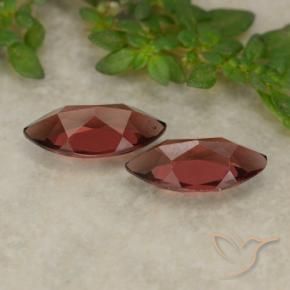 2.38 ct natürliche Tiefes Scharlachrot Pyrop-Granat-Edelsteine, Marquise, VVS-VS