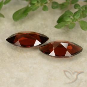 2.30 ct natürliche tiefrot Pyrop-Granat-Edelsteine, Marquise, VVS-VS