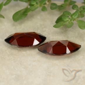 2.37 ct natürliche dunkelrot Pyrop-Granat-Edelsteine, Marquise, VVS-VS