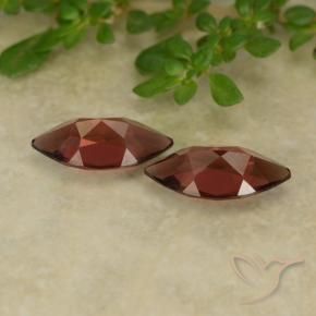 2.38 ct natürliche Tiefes Scharlachrot Pyrop-Granat-Edelsteine, Marquise, VVS-VS
