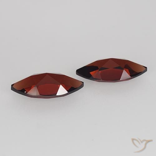 2.31 ct natürliche tiefrot Pyrop-Granat-Edelsteine, Marquise, VVS-VS