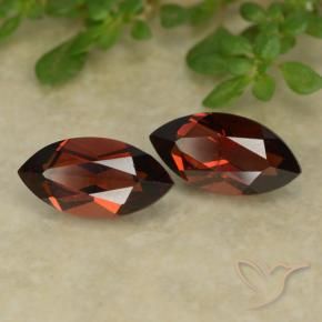 3.06 ct natürliche tiefrot Pyrop-Granat-Edelsteine, Marquise, VVS-VS
