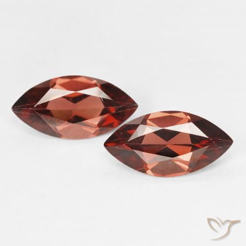 2.29ctw Natürlicher Sangria Rot Pyrop-Granat, Marquise, VVS-VS