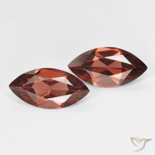 2.29 ct natürliche Sangria Rot Pyrop-Granat-Edelsteine, Marquise, VVS-VS