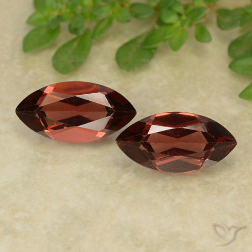 2.61ctw Natürlicher Sangria Rot Pyrop-Granat, Marquise, VVS-VS