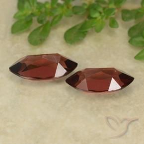 2.61 ct natürliche Sangria Rot Pyrop-Granat-Edelsteine, Marquise, VVS-VS