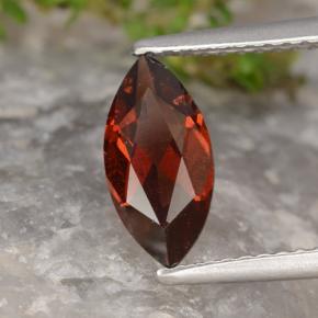 1,22 ctw natürlicher roter Pyrop, Marquise, VVS-VS