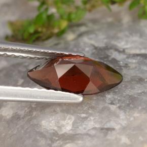 1,22 ctw natürlicher roter Pyrop, Marquise, VVS-VS