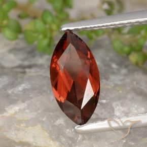 9,17 ctw natürlicher Tiefes Scharlachrot Pyrop-Granat, Marquise, VS