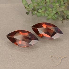 1.49 ct natürliche tiefrot Pyrop-Granat-Edelsteine, Marquise, VVS-VS