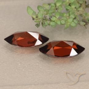 2.57 ct natürliche tiefrot Pyrop-Granat-Edelsteine, Marquise, VVS-VS