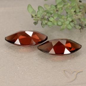2.56 ct natürliche tiefrot Pyrop-Granat-Edelsteine, Marquise, VVS-VS