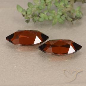 2.53 ct natürliche dunkelrot Pyrop-Granat-Edelsteine, Marquise, VVS-VS