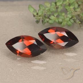 2.71 ct natürliche tiefrot Pyrop-Granat-Edelsteine, Marquise, VVS-VS