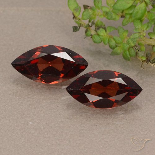 2.04ctw Natürlicher Sangria Rot Pyrop-Granat, Marquise, VVS-VS