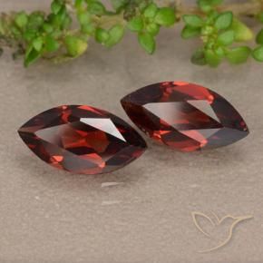 2.27 ct natürliche Sangria Rot Pyrop-Granat-Edelsteine, Marquise, VS