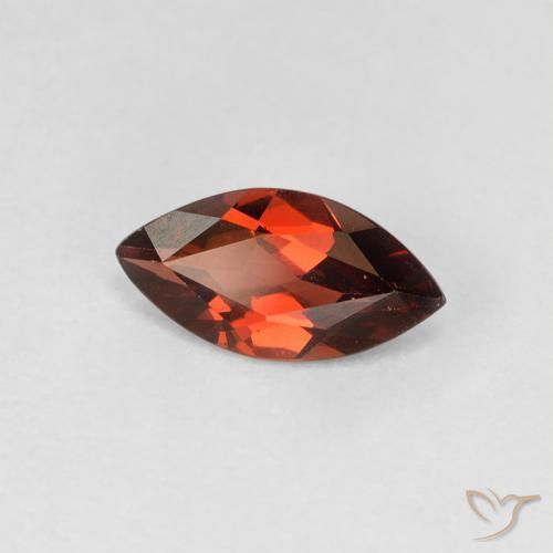 1.17ct Natürlicher tiefrot Pyrop-Granat, Marquise, VVS-VS