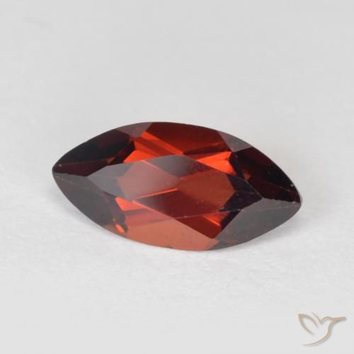 9,17 ctw natürlicher dunkelrot Pyrop-Granat, Marquise, VVS-VS