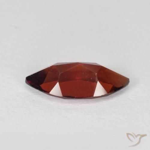 9,17 ctw natürlicher dunkelrot Pyrop-Granat, Marquise, VVS-VS