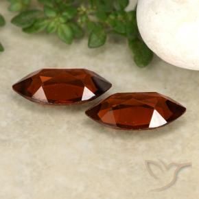 2.38 ct natürliche tiefrot Pyrop-Granat-Edelsteine, Marquise, VVS-VS