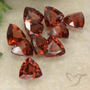 2.69 ct natürliche tiefrot Pyrop-Granat-Edelsteine, Trillion, VS