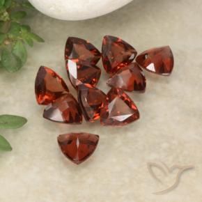 2.69 ct natürliche tiefrot Pyrop-Granat-Edelsteine, Trillion, VS