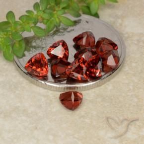 3.11 ct natürliche Scharlachrot Pyrop-Granat-Edelsteine, Trillion, VS