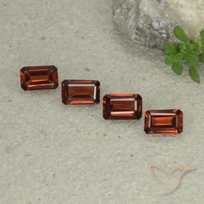 2.20 ct natürliche Sangria Rot Pyrop-Granat-Edelsteine, Oktagonschliff, VS