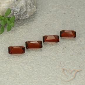 2.20 ct natürliche Sangria Rot Pyrop-Granat-Edelsteine, Oktagonschliff, VS