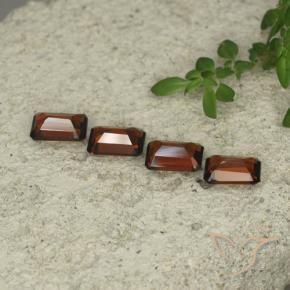 2.28 ct natürliche Mittelrot Pyrop-Granat-Edelsteine, Oktagonschliff, VS