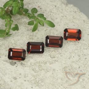 2.24 ct natürliche tiefrot Pyrop-Granat-Edelsteine, Oktagonschliff, VS