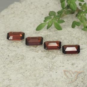 2.24 ct natürliche tiefrot Pyrop-Granat-Edelsteine, Oktagonschliff, VS