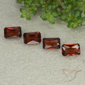 2.07 ct natürliche Sangria Rot Pyrop-Granat-Edelsteine, Oktagonschliff, VVS-VS