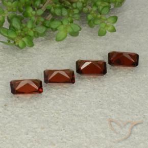2.07 ct natürliche Sangria Rot Pyrop-Granat-Edelsteine, Oktagonschliff, VVS-VS