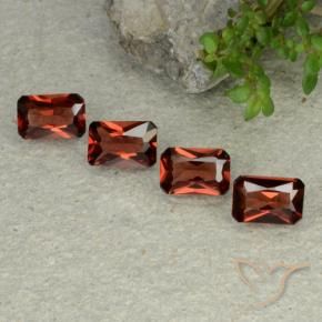 2.36 ct natürliche Sangria Rot Pyrop-Granat-Edelsteine, Oktagonschliff, VVS-VS
