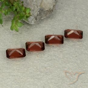 2.36 ct natürliche Sangria Rot Pyrop-Granat-Edelsteine, Oktagonschliff, VVS-VS